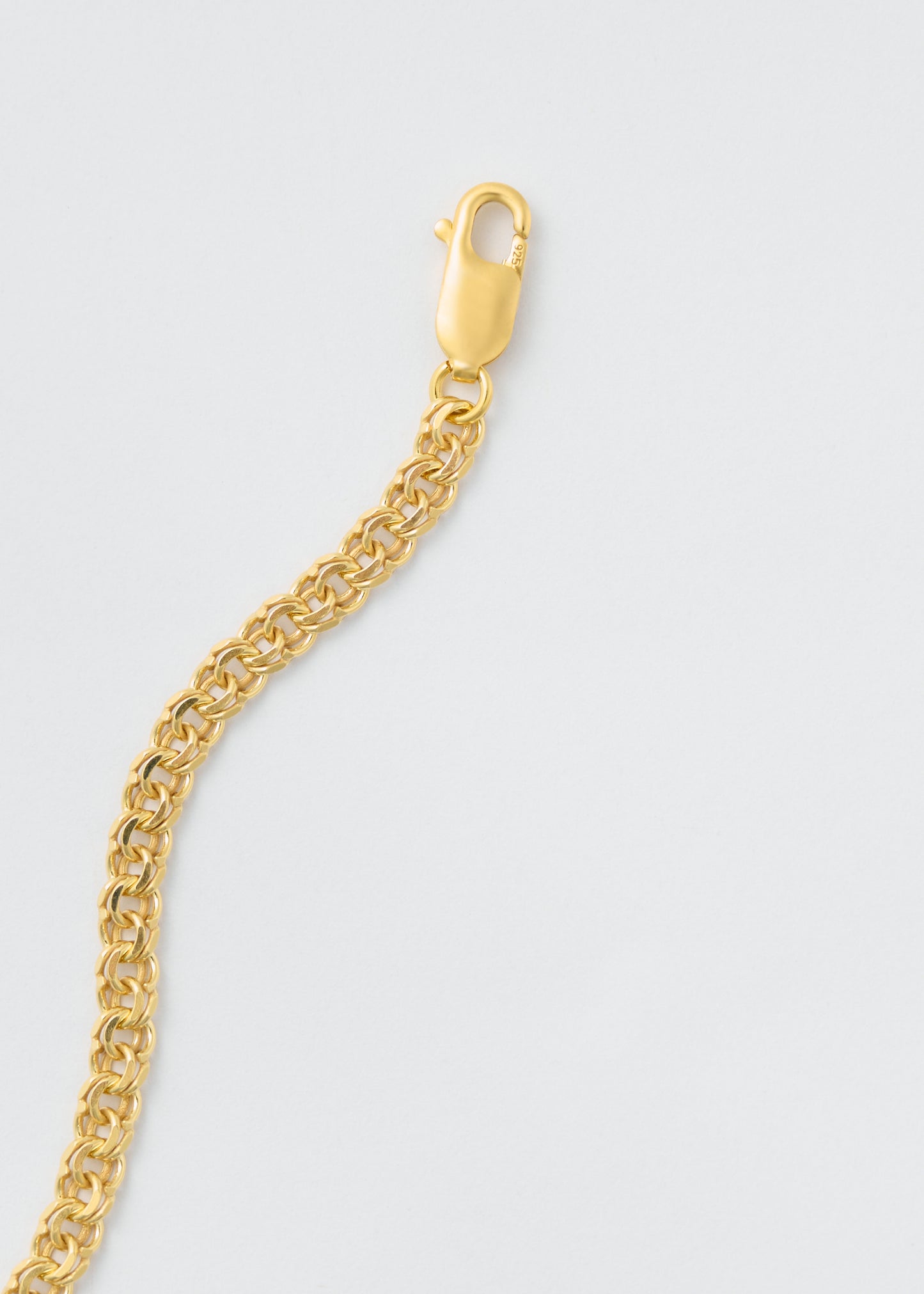 Gold Bismarck Bracelet 3mm