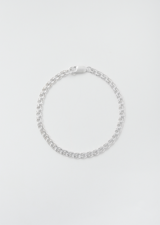 Bismarck Bracelet 4mm Silver