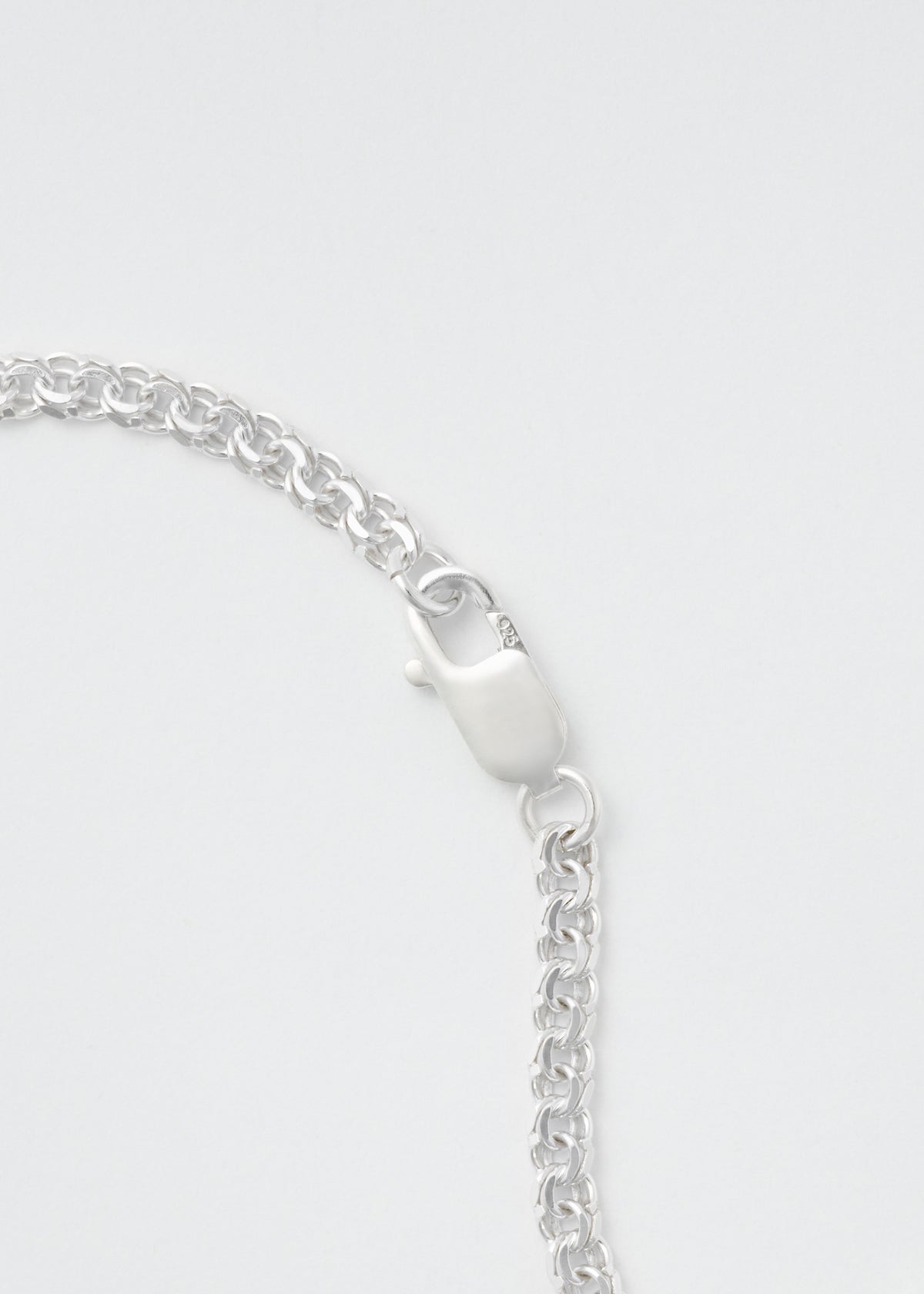 Bismarck Bracelet 4mm Silver