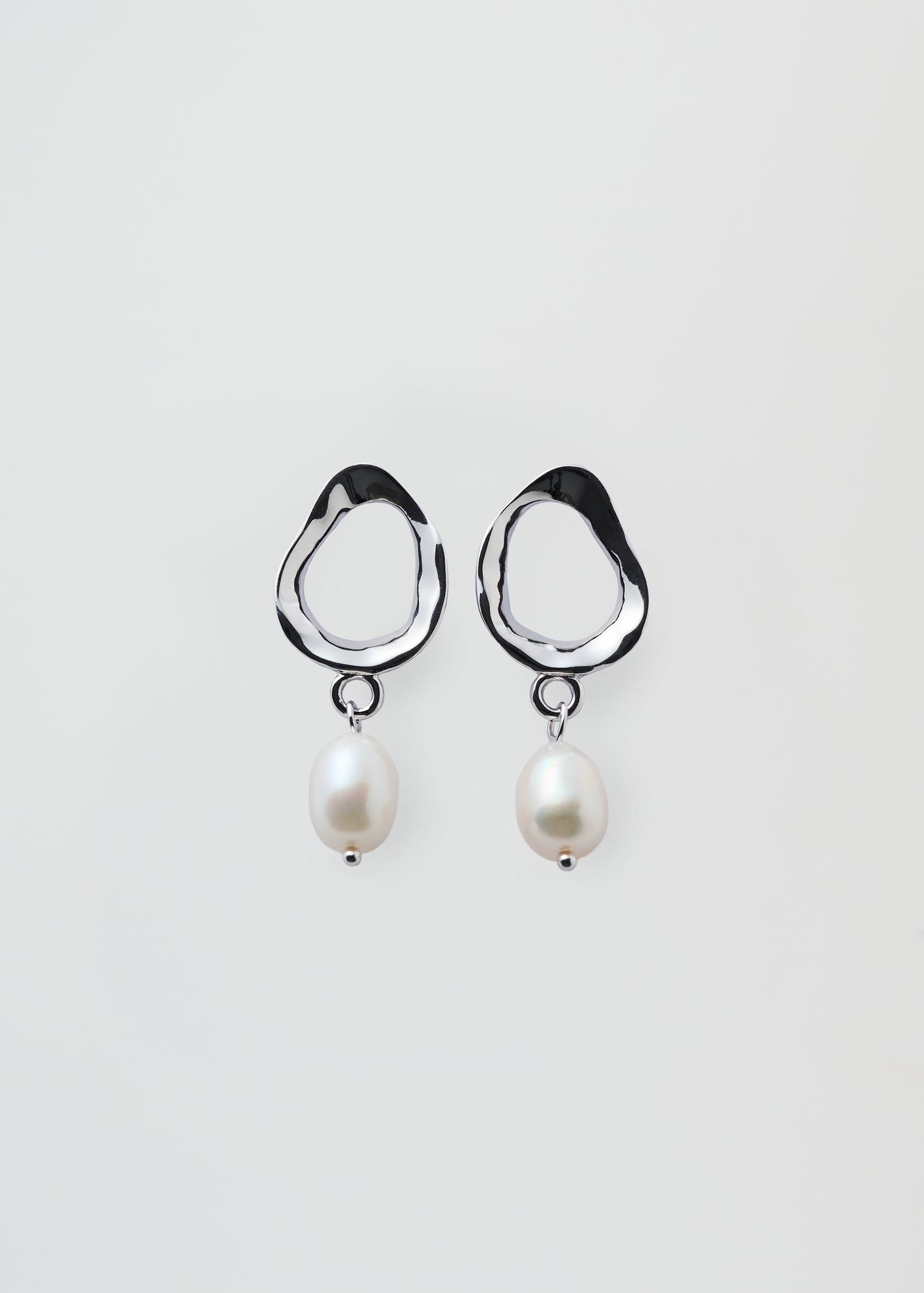 Gloria Earrings Silver