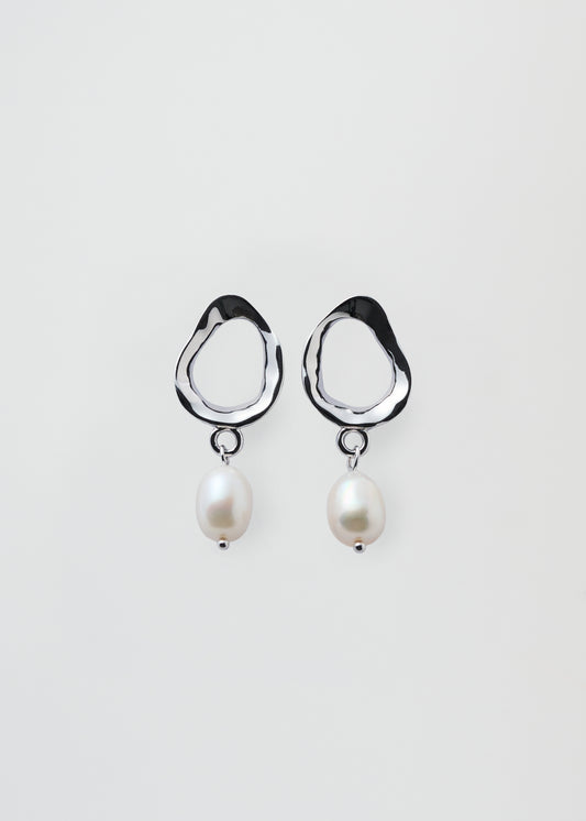 Gloria Earrings Silver