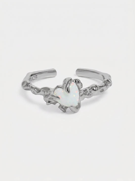 Goth Heart Ring