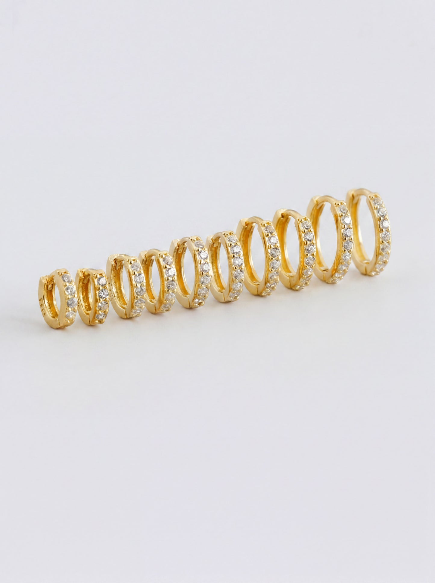 Basic Zirconia Hoops