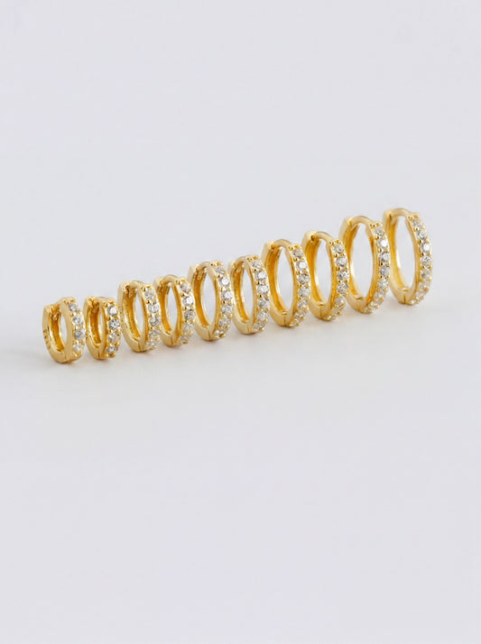 Basic Zirconia Hoops