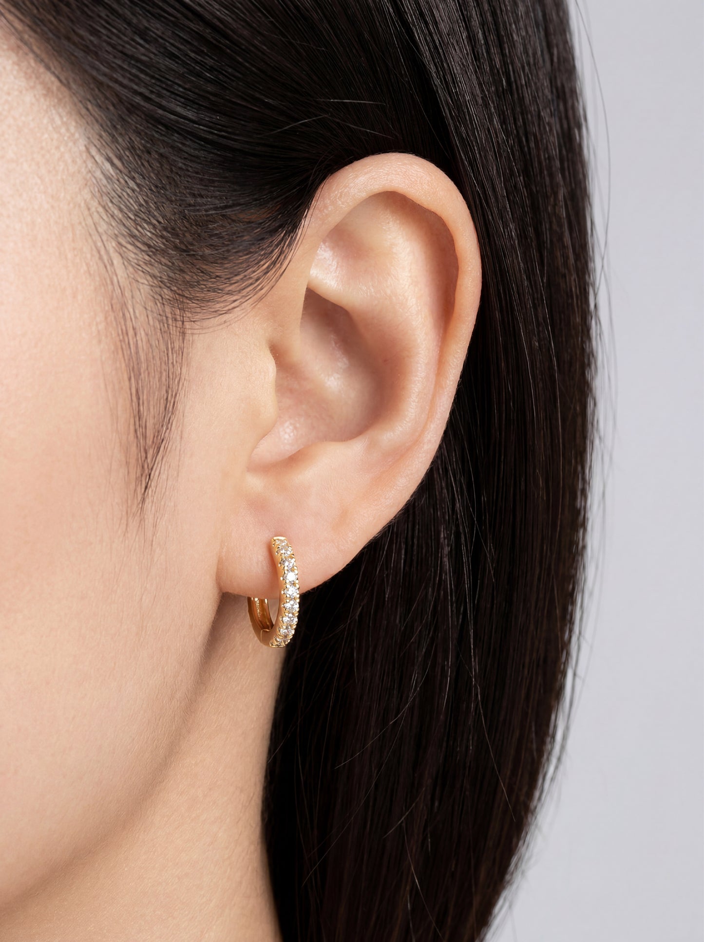 Basic Zirconia Hoops