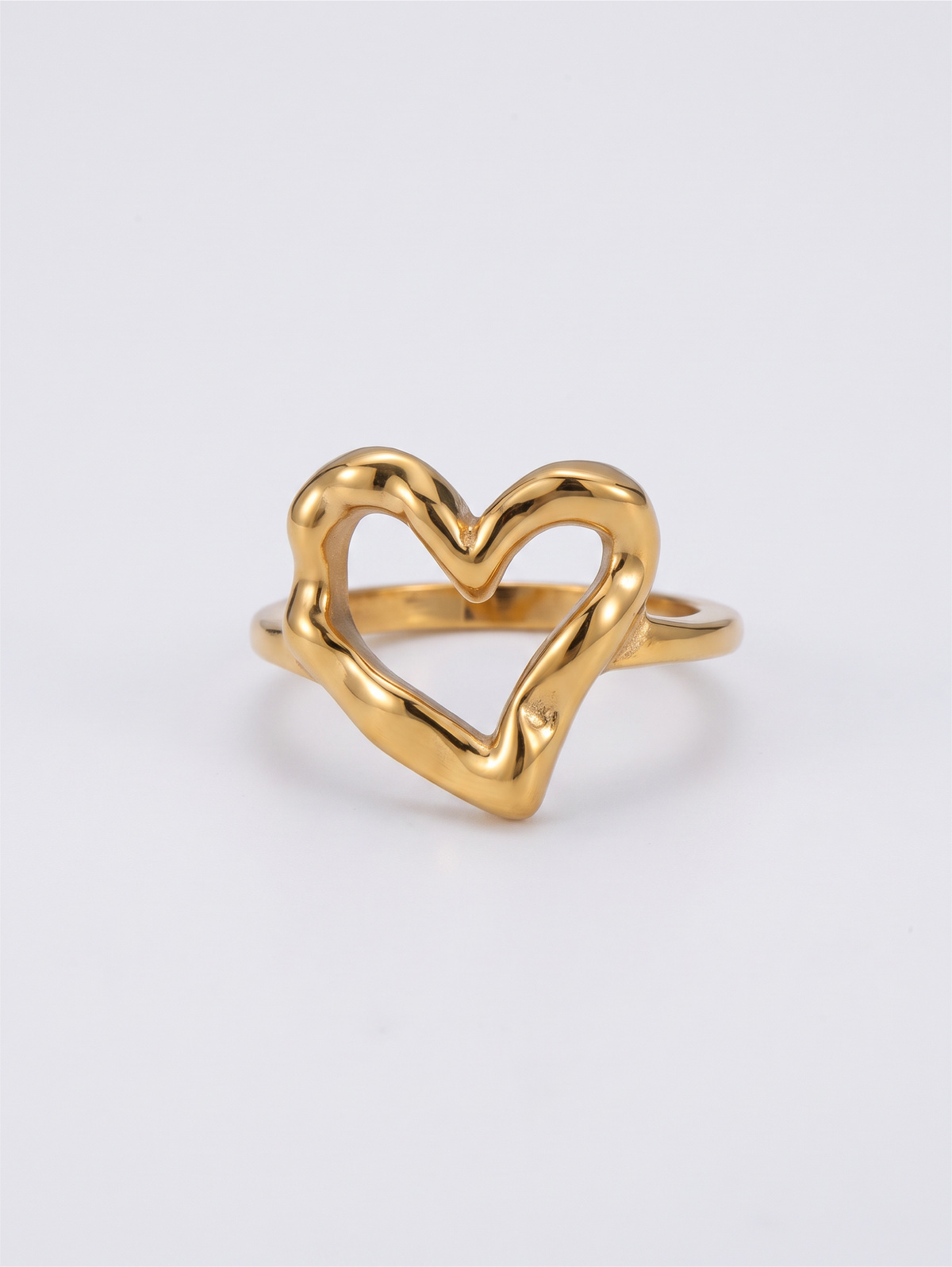 Chunky Heart Ring