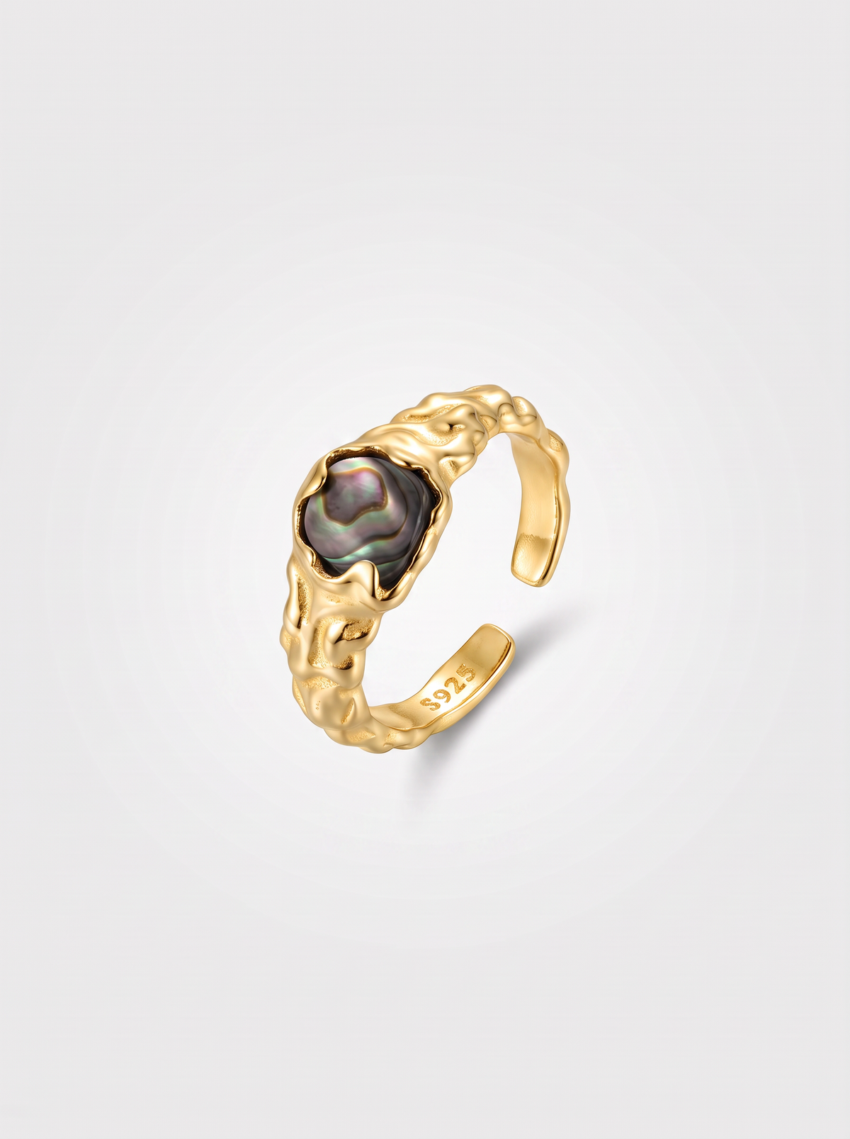 Hypnotic Ring Silver
