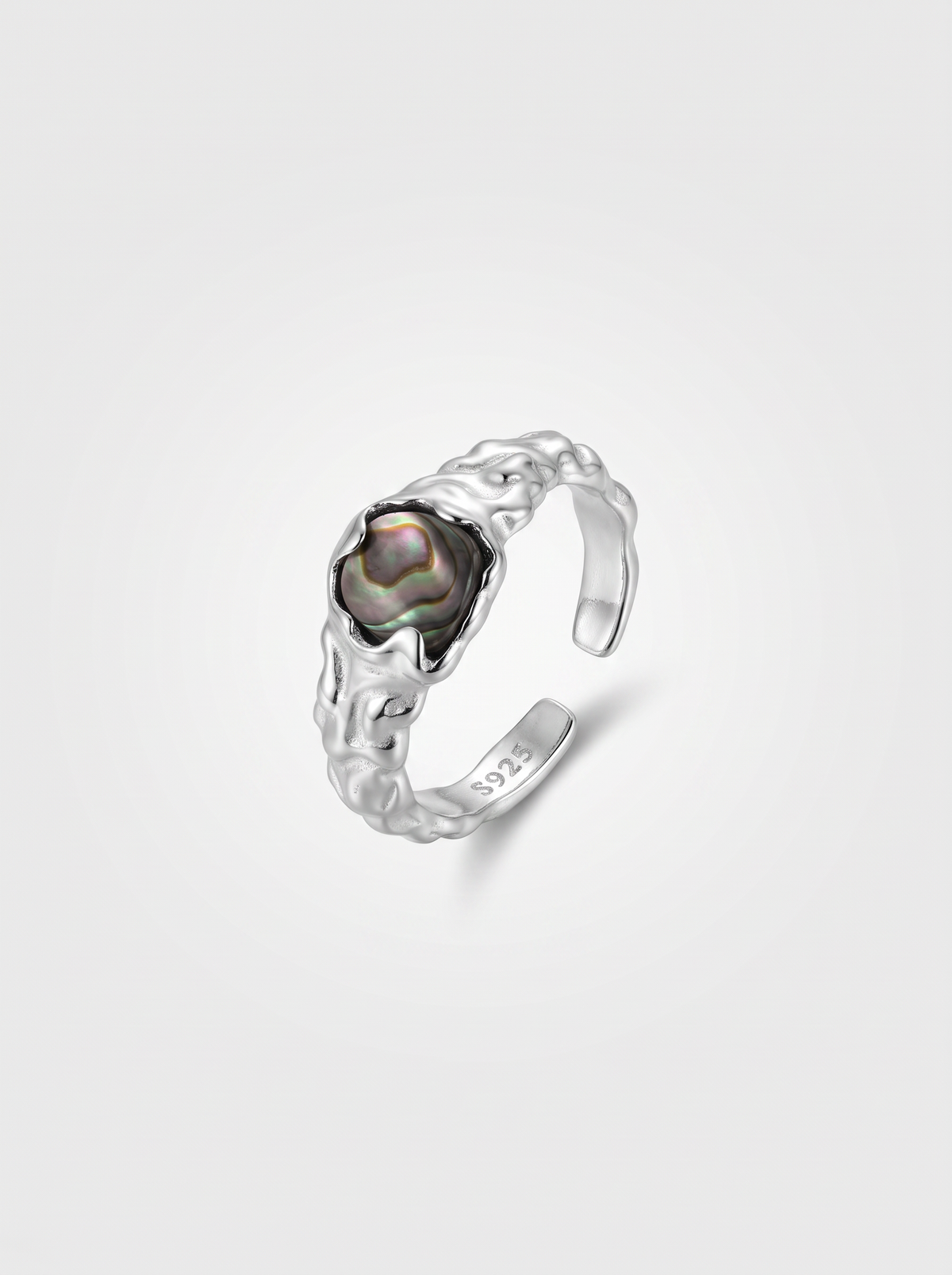 Hypnotic Ring Silver