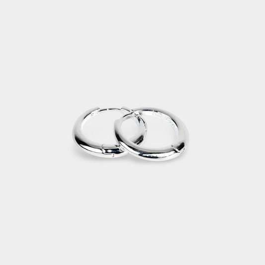 Kaizen Big Hoops Silver