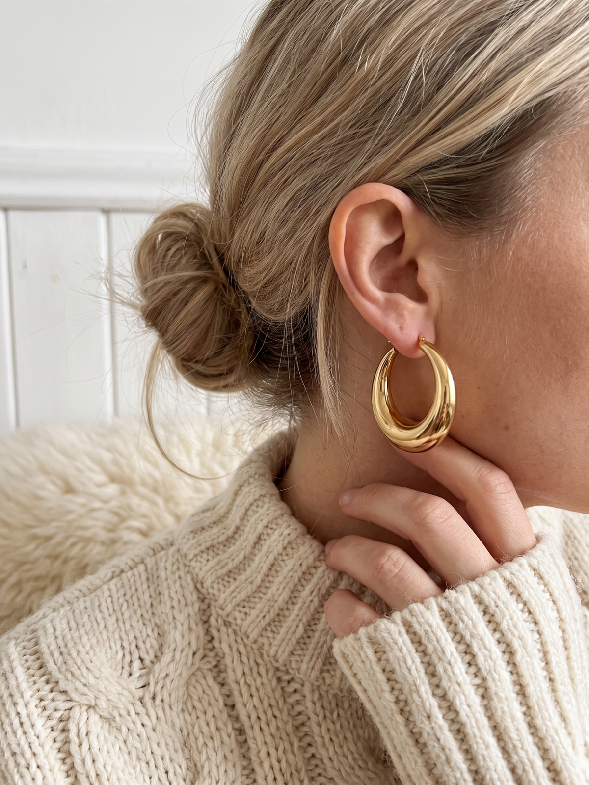 Large Chunky Hoops