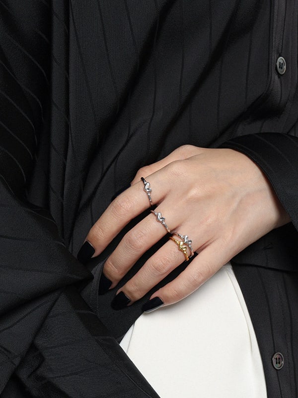Micro Heart Ring