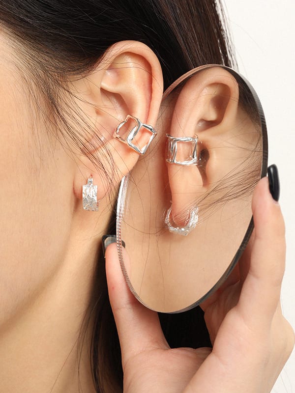 Mini Web Earring