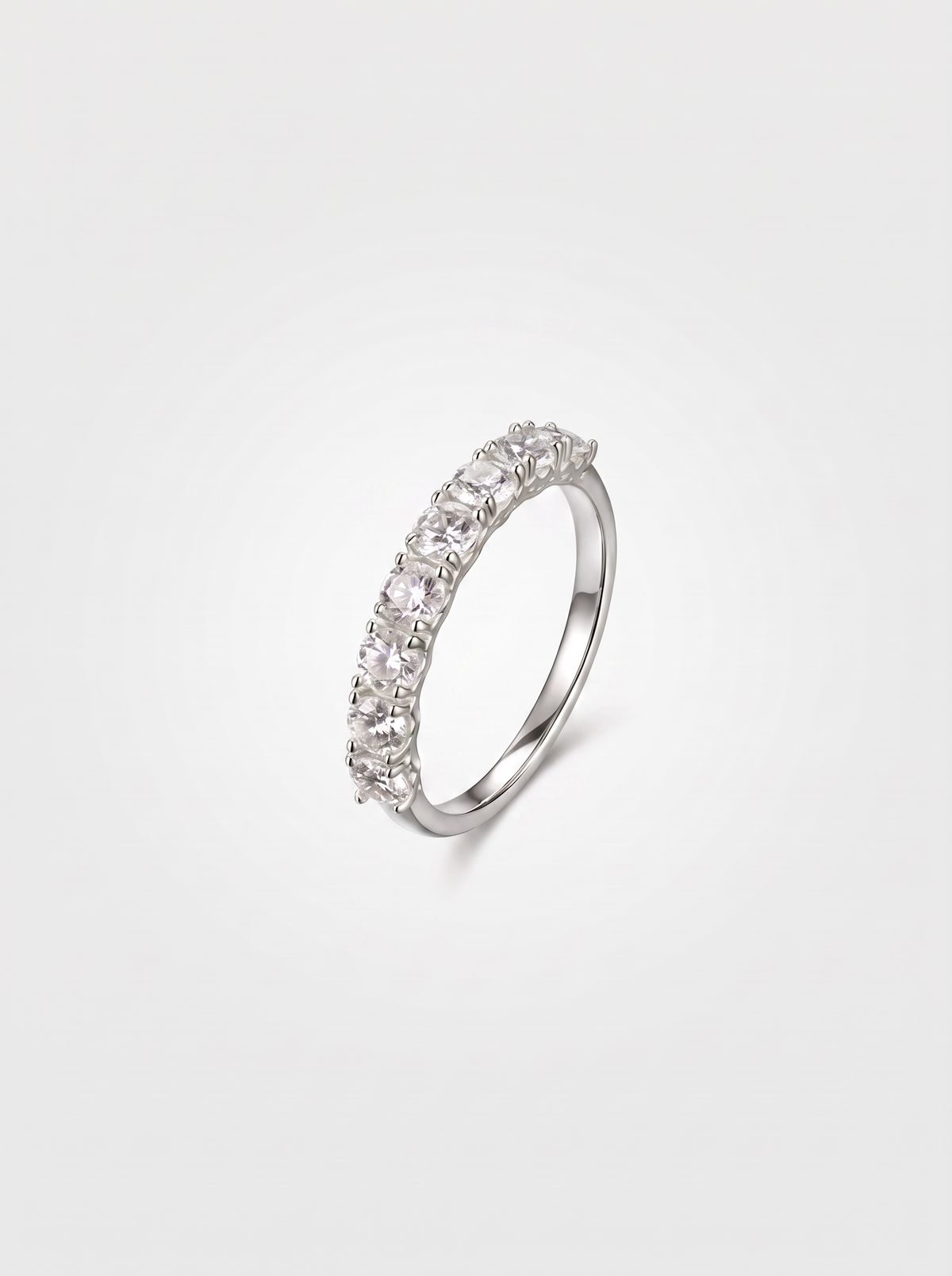 Moissanite Signet Ring Gold