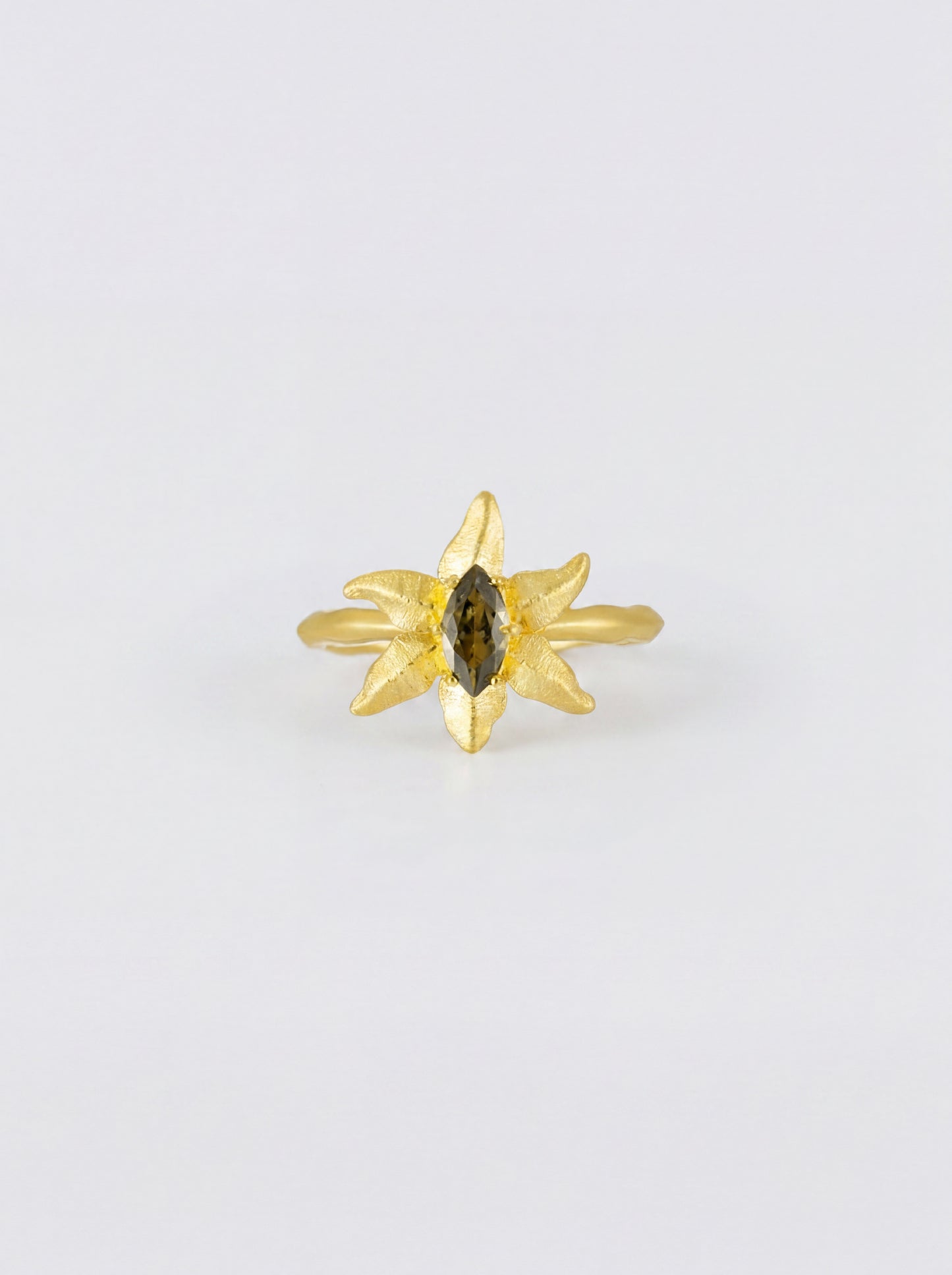 Moth Star Ring