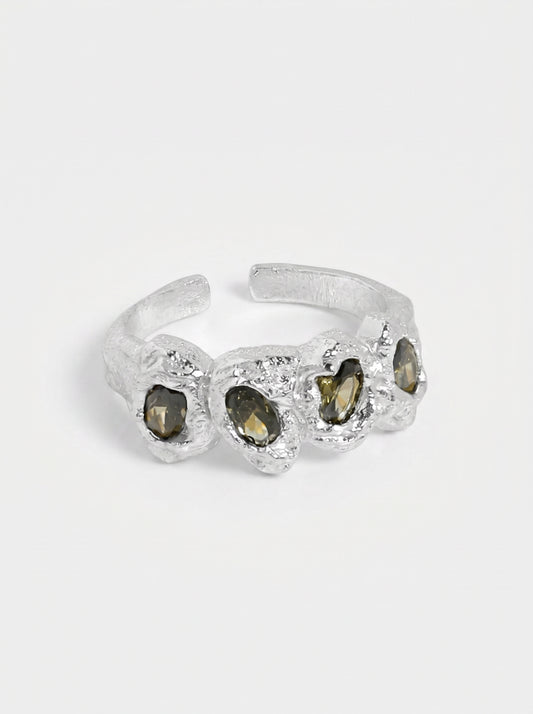Moth Ring Silver