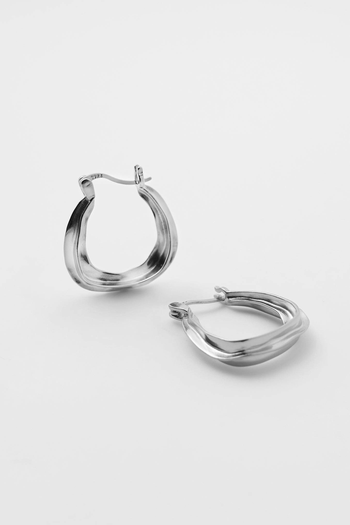 Muse Earrings Silver