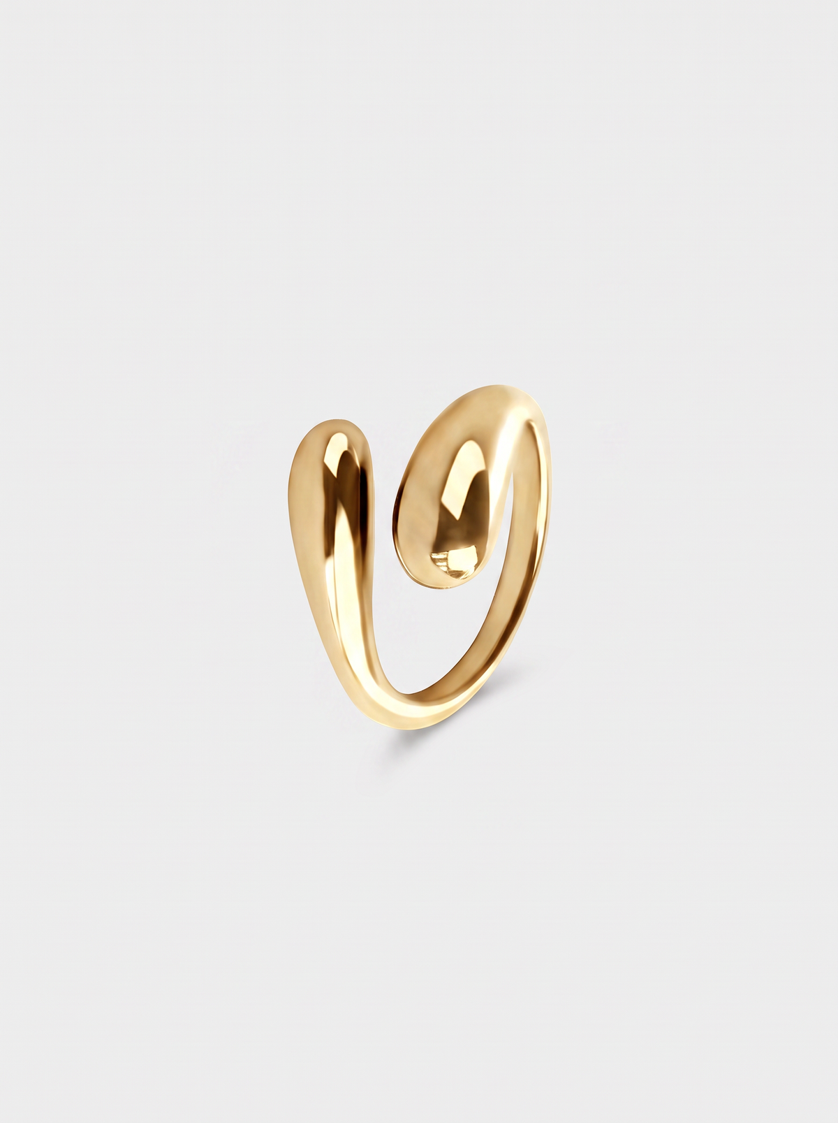 Overlap Ring Silver