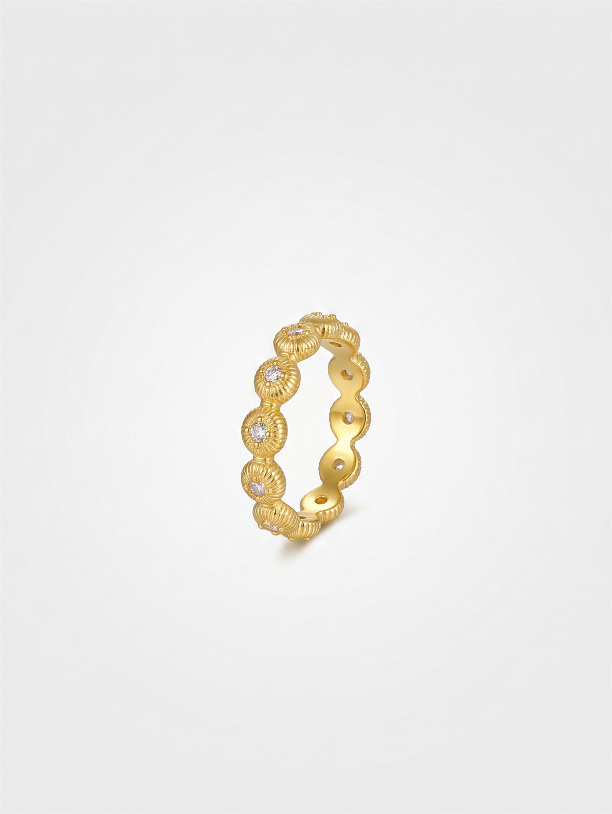 Regular Eye Ring Silver