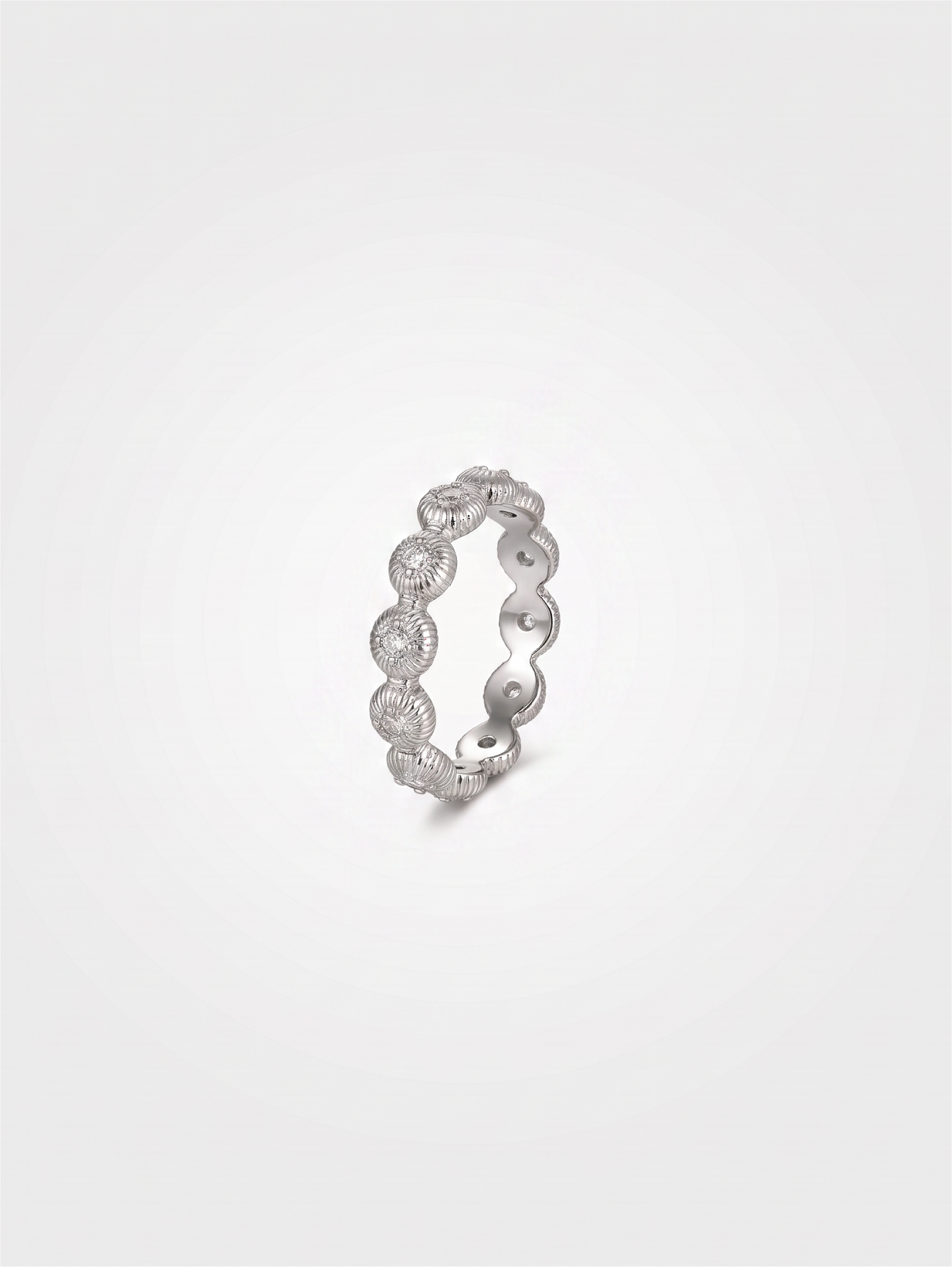 Regular Eye Ring Silver