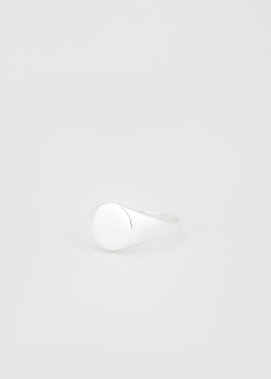 Small Round Signet Ring