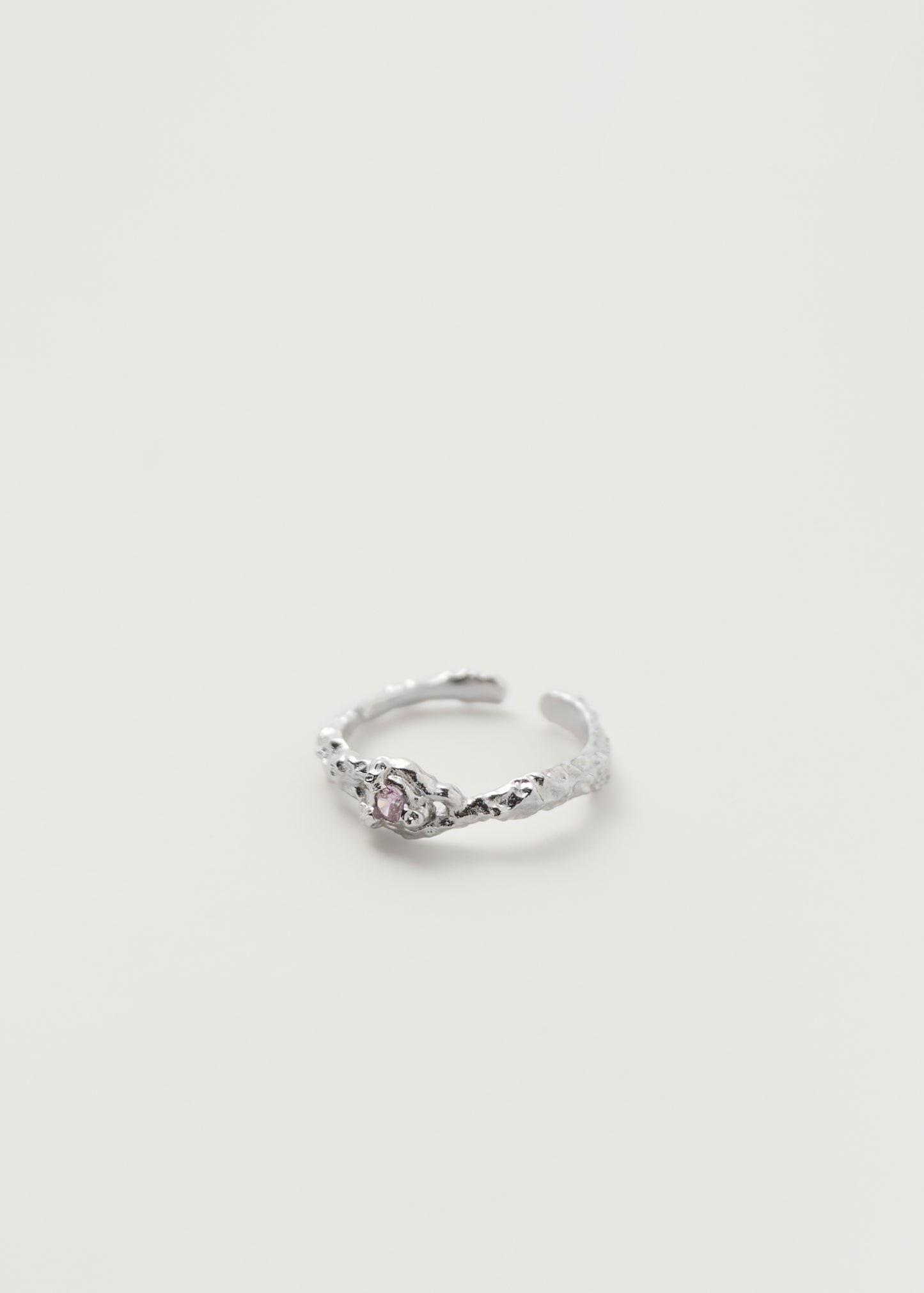 Milady Pink Ring Silver