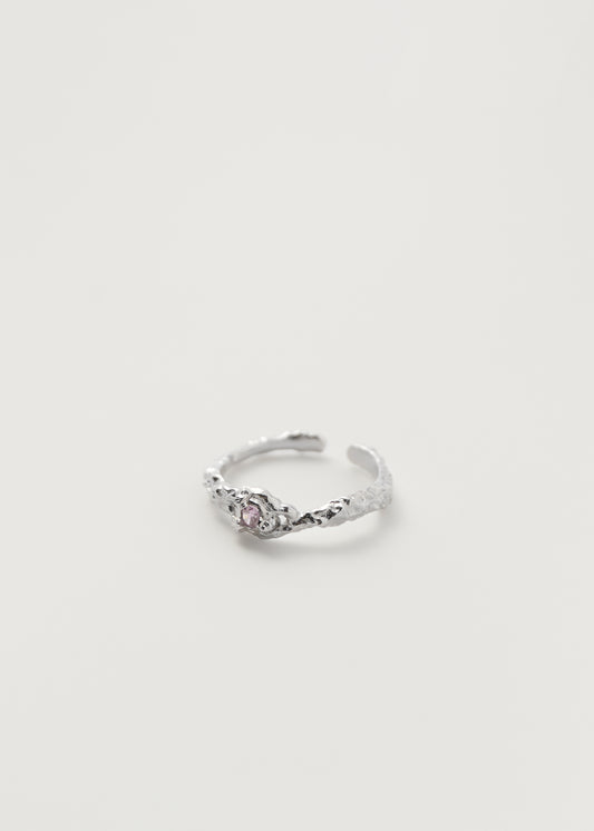 Milady Pink Ring Silver