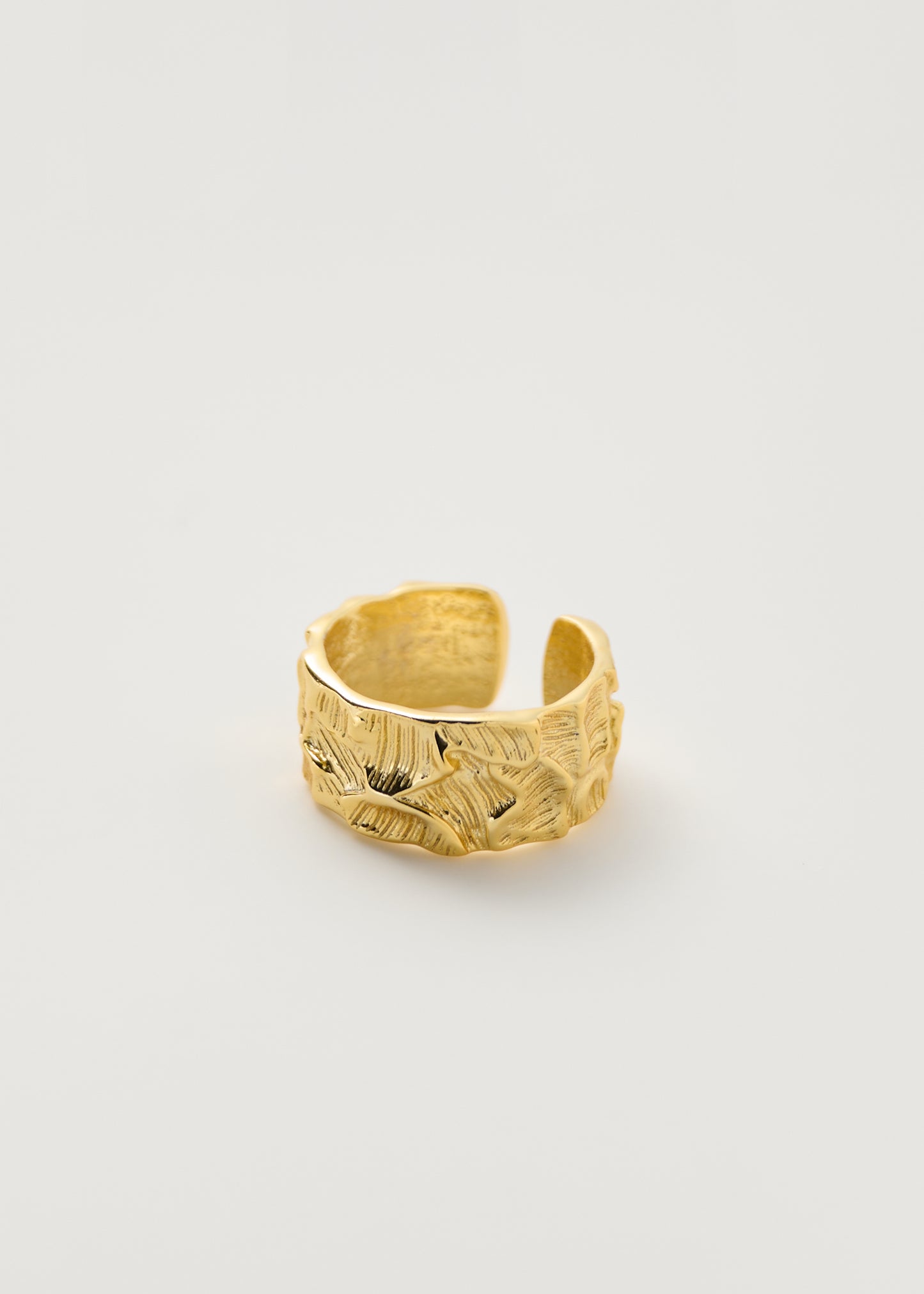 Turtle Shell Ring Gold