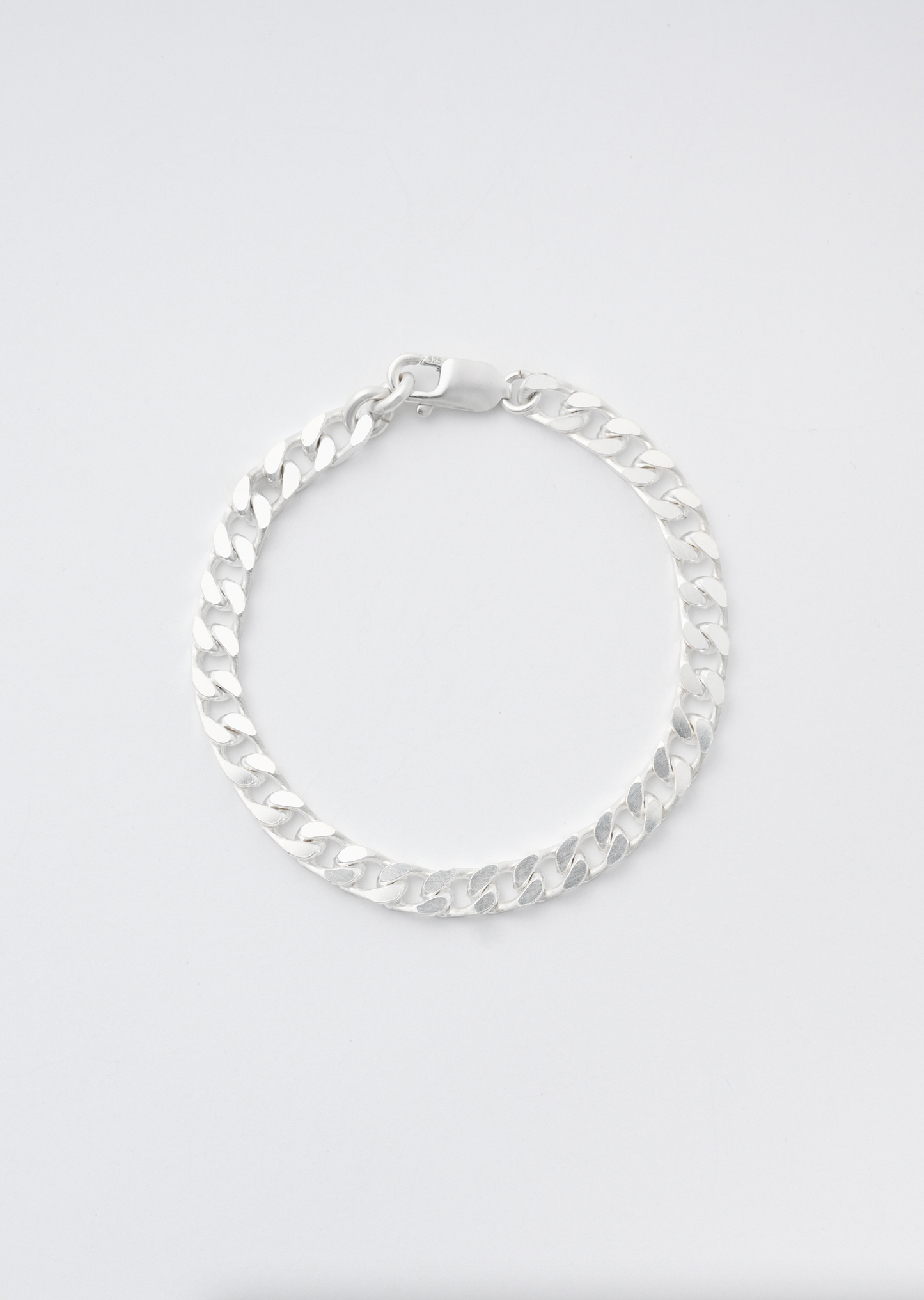 Silver Pansar Bracelet 8mm