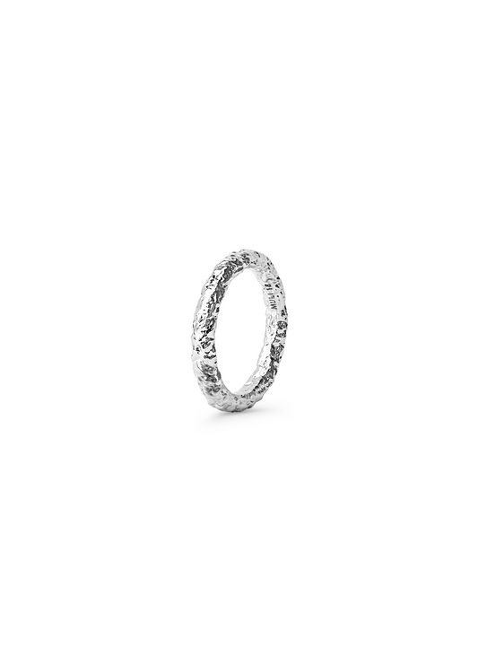 Textured Ring Silver