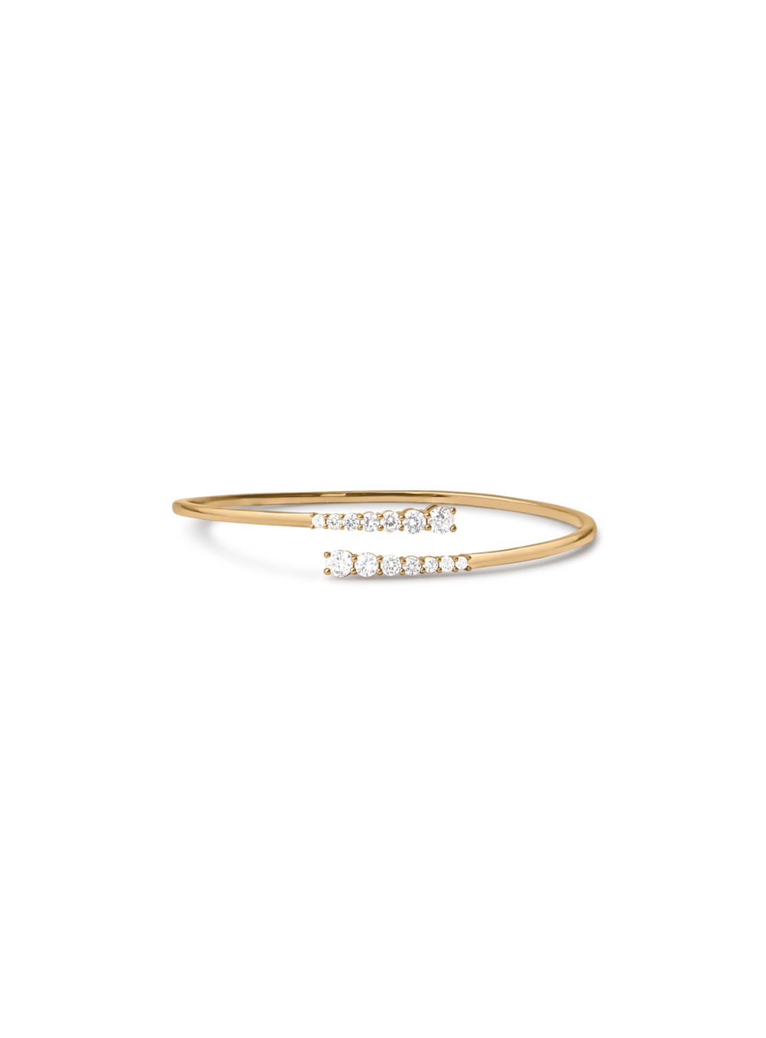 Aurora Bangle Bracelet Gold