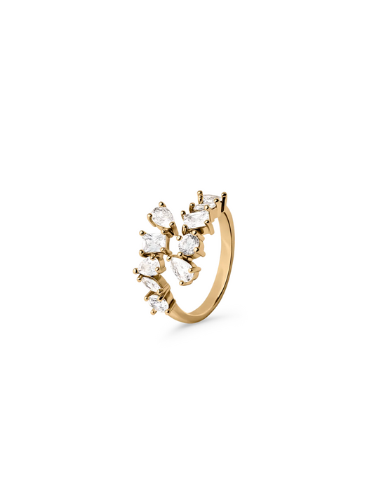 Adjustable Lithe Ring Gold