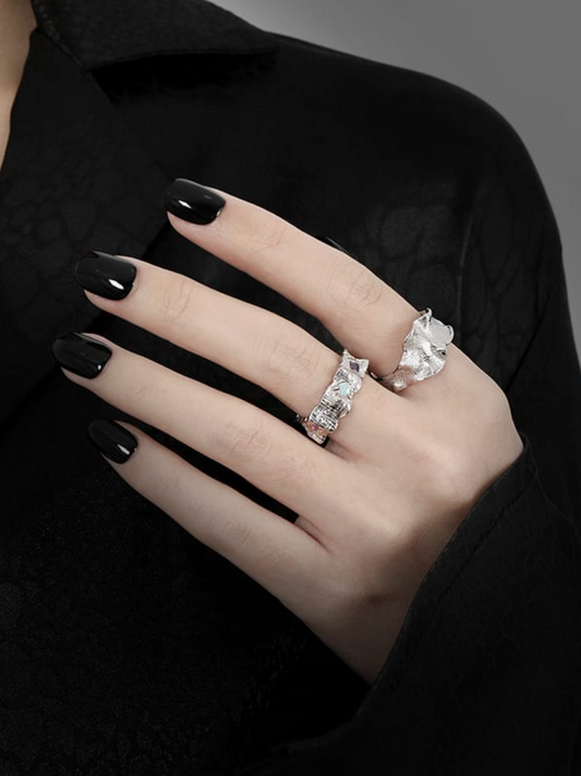 Oyster Ring Silver