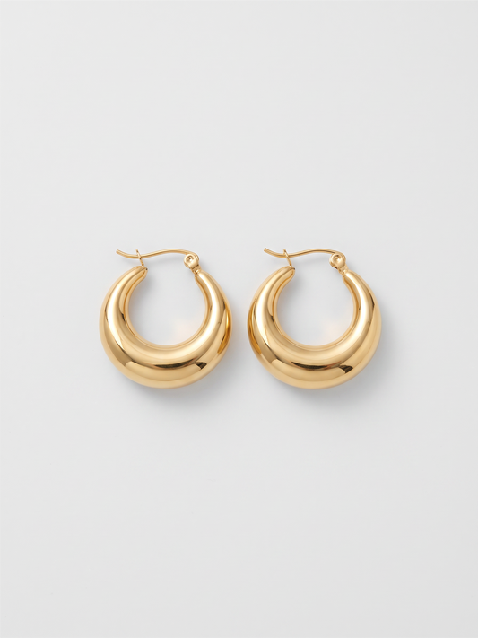 Small Chunky Hoops