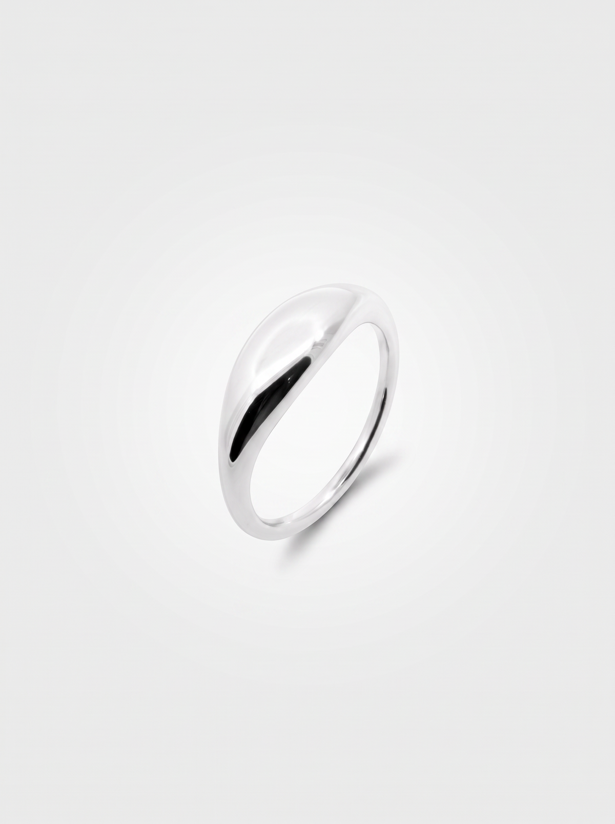Smooth Ring Silver
