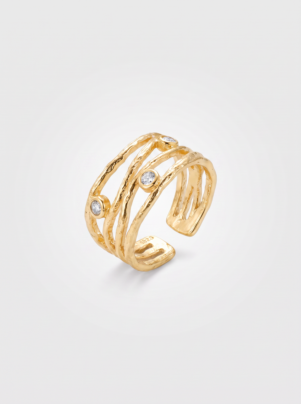 Solitare Ring Gold