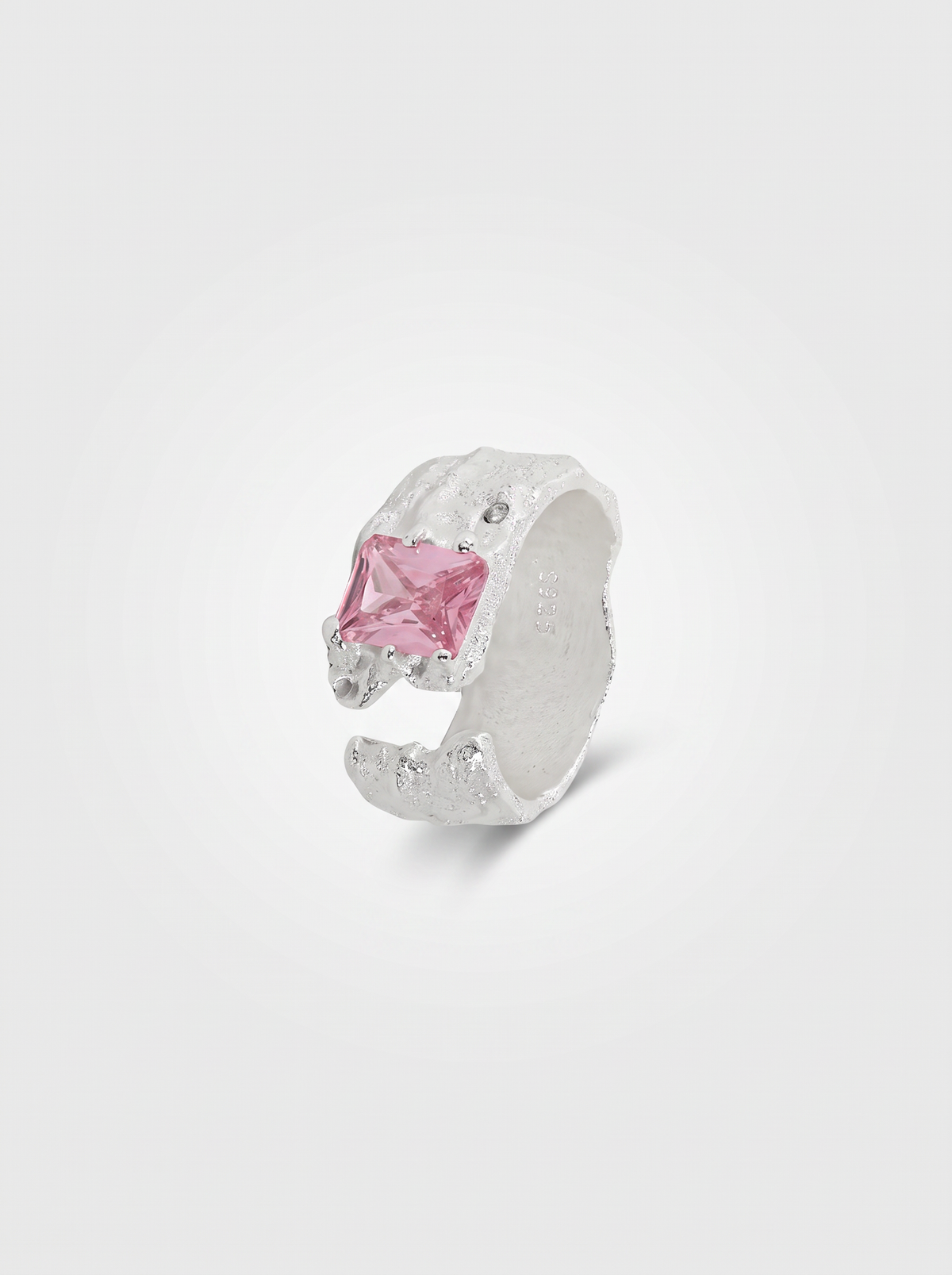 Sona Blue Ring Silver