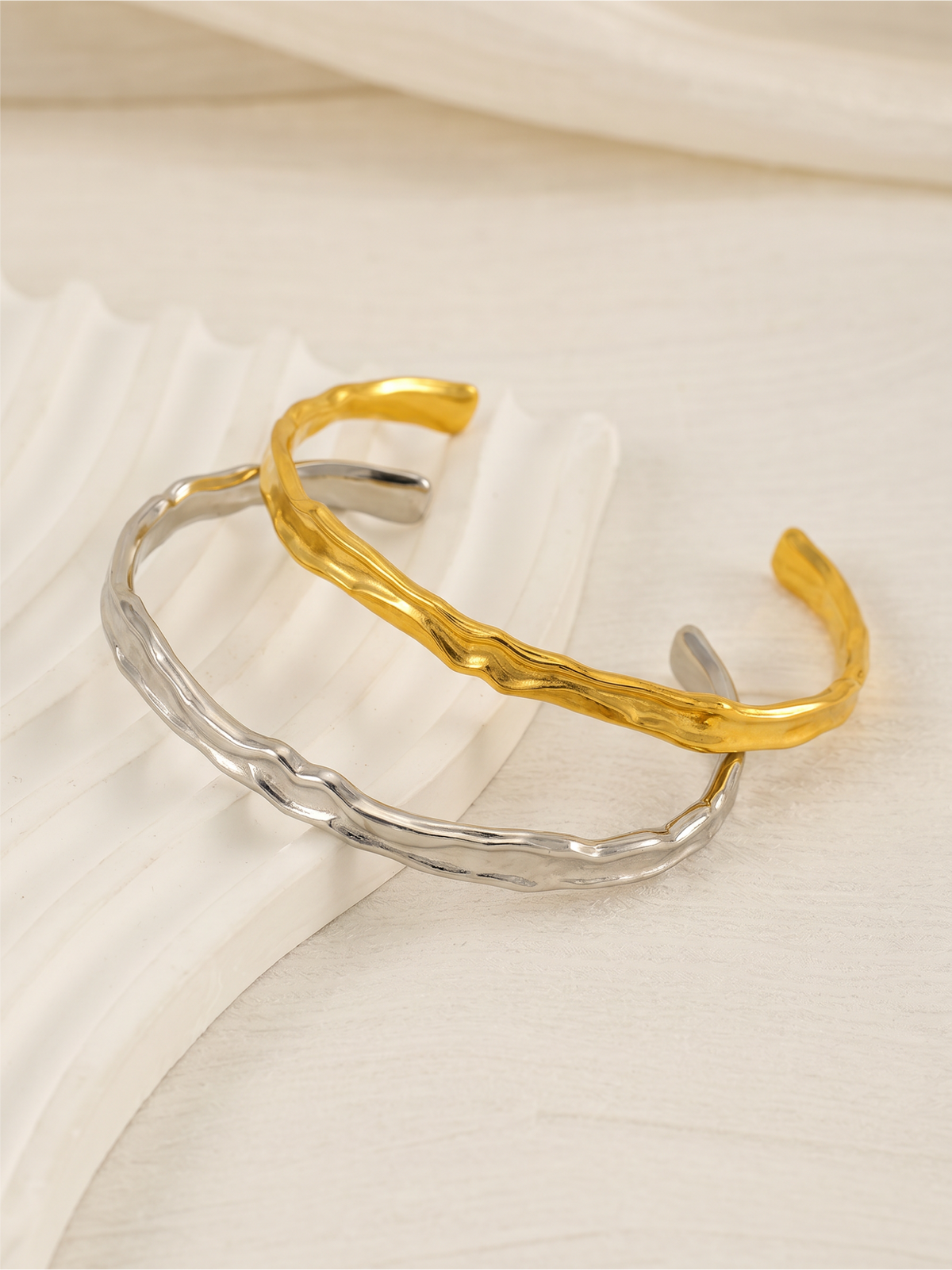 Steel Bangle Bracelet