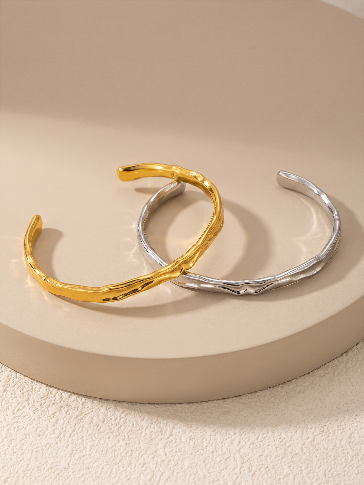 Steel Bangle Bracelet