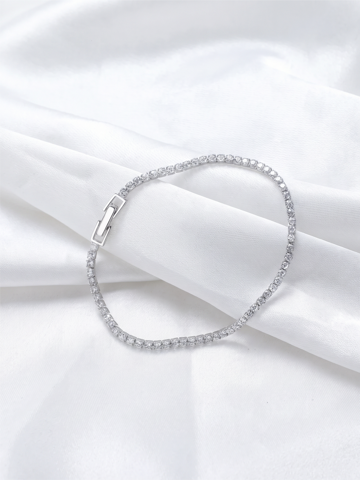 Thin Tennis Bracelet