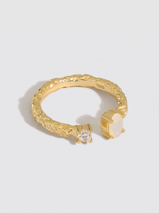 Textured Zirconia Ring V2