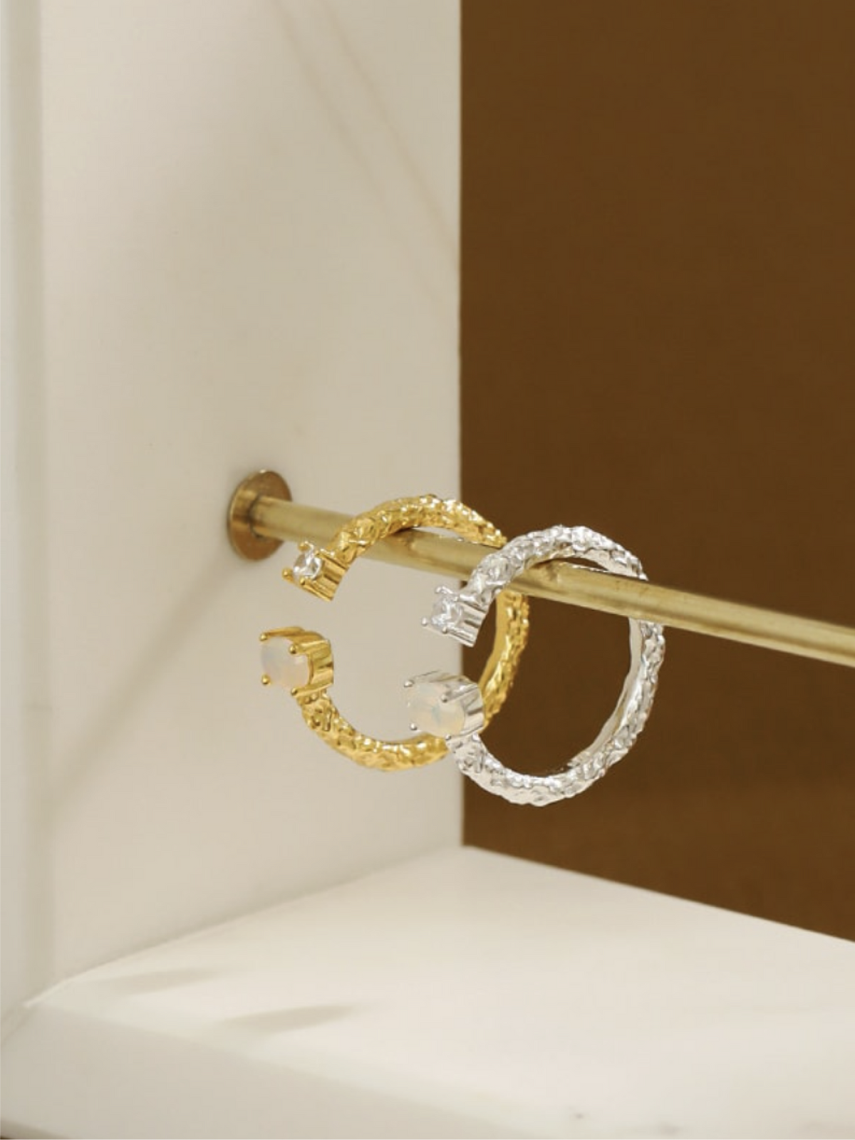 Textured Zirconia Ring V2