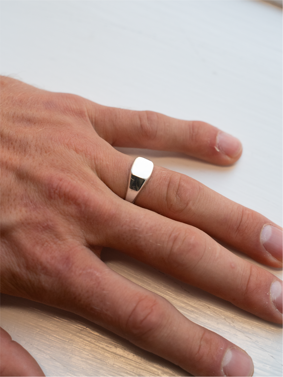 Thin Signet Ring