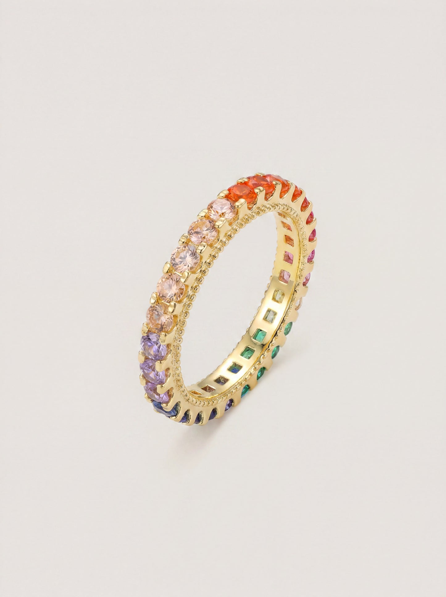 Thin Rainbow Ring