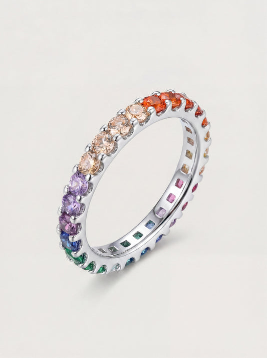 Thin Rainbow Ring
