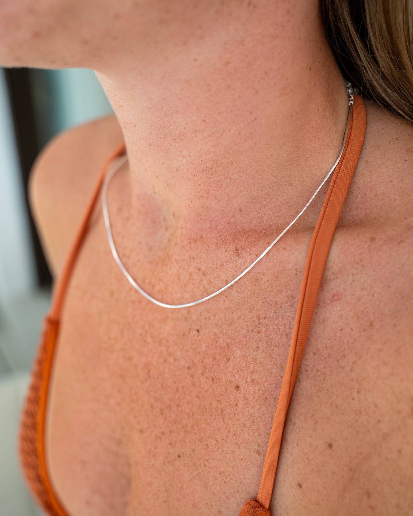Thin Snake Necklace