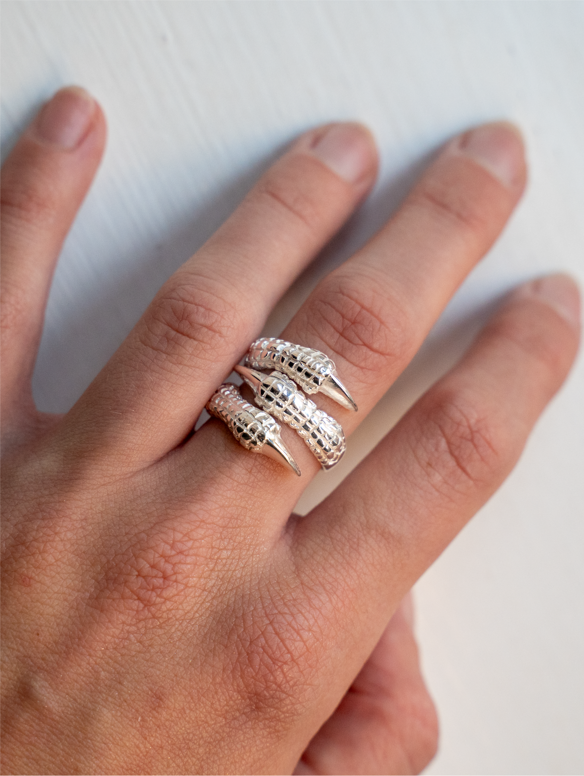 Triple Claw Ring