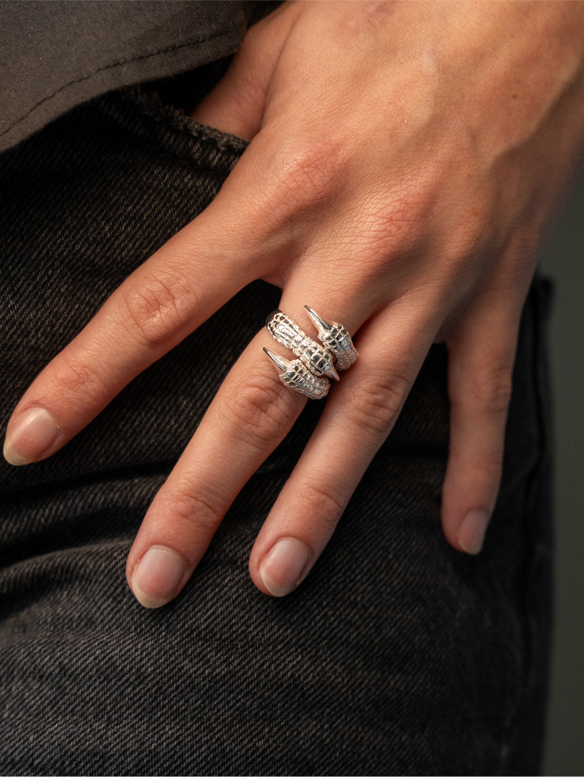 Triple Claw Ring