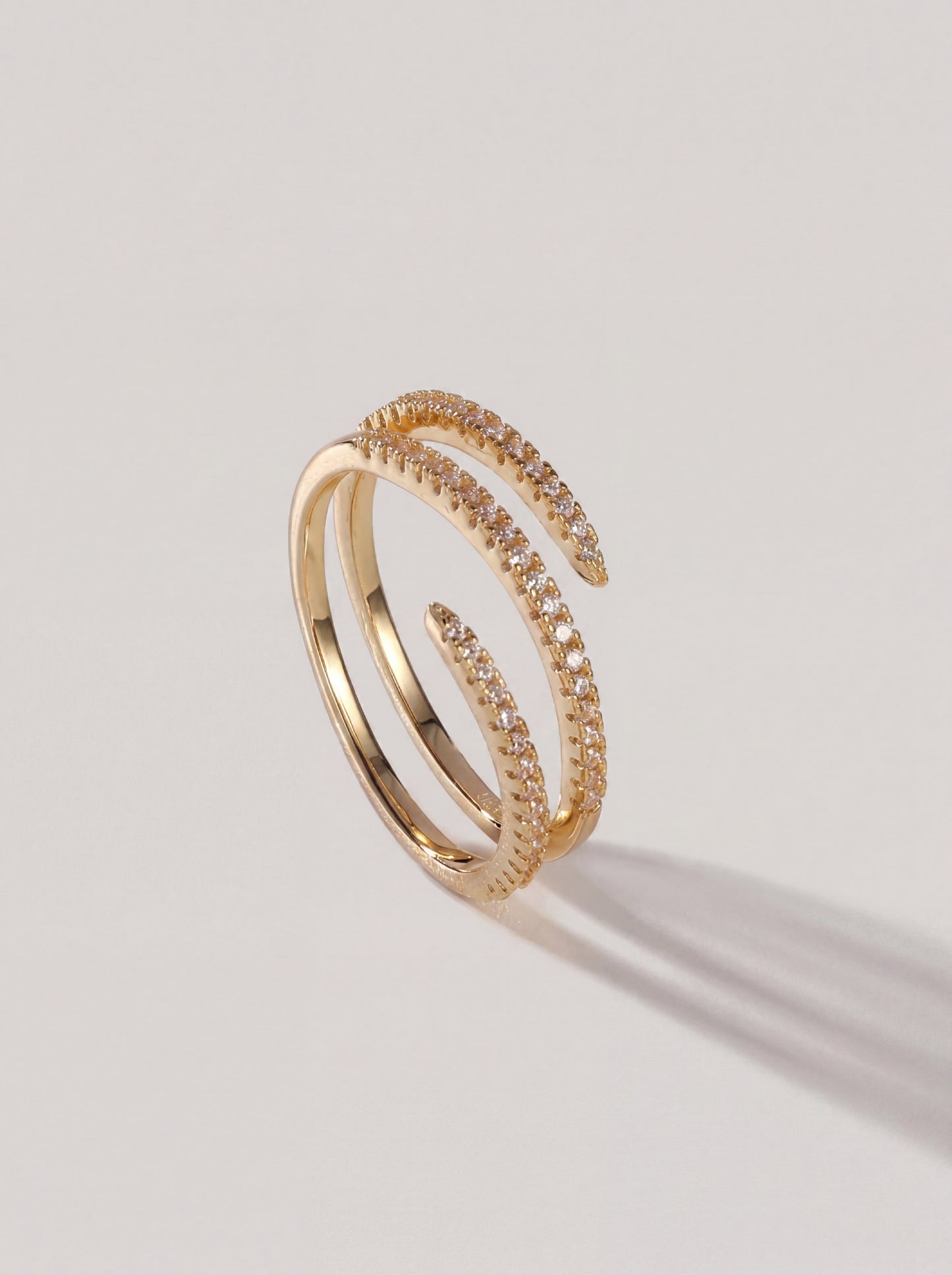 Triple Zirconia Ring