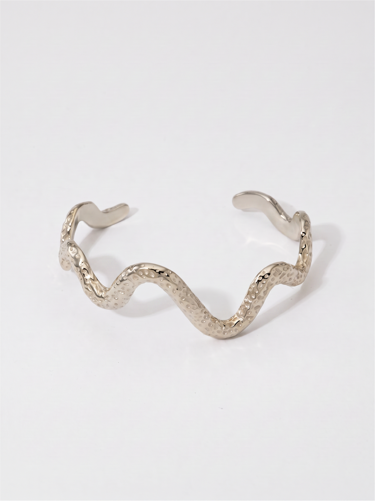 Wavy Bangle Bracelet