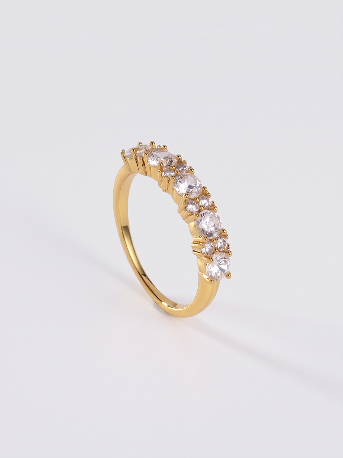 Zircoina Signet Ring Gold